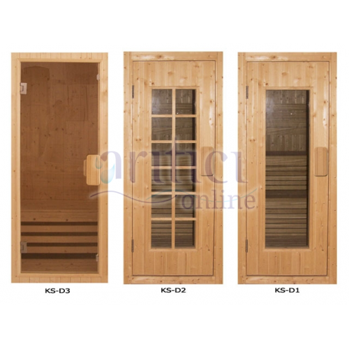 KS-D2, 200 x 71,5 x 5,5 Hazır Sauna Kapısı